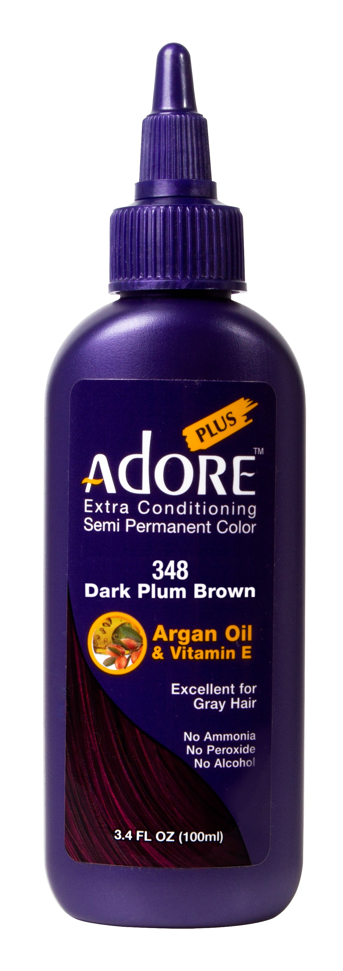 Adore Dark Plum Brown #348