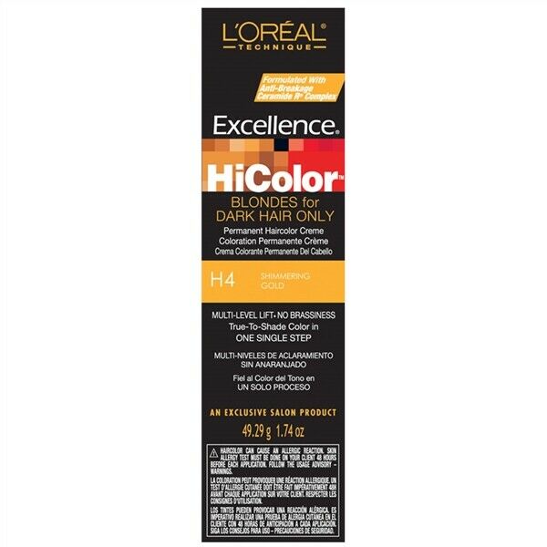 L'Oreal HiColor H4 Shimmering Gold