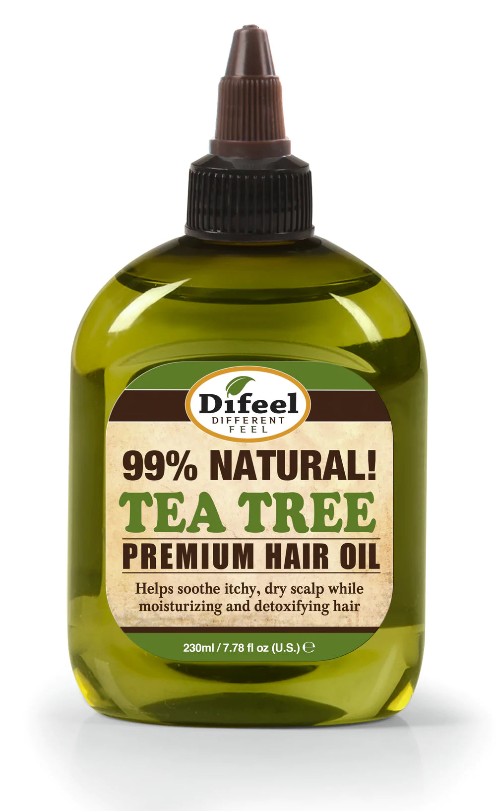 DIFEEL PREMIUM NATURAL HAIR OIL - TEA TREE OIL 8 OZ
