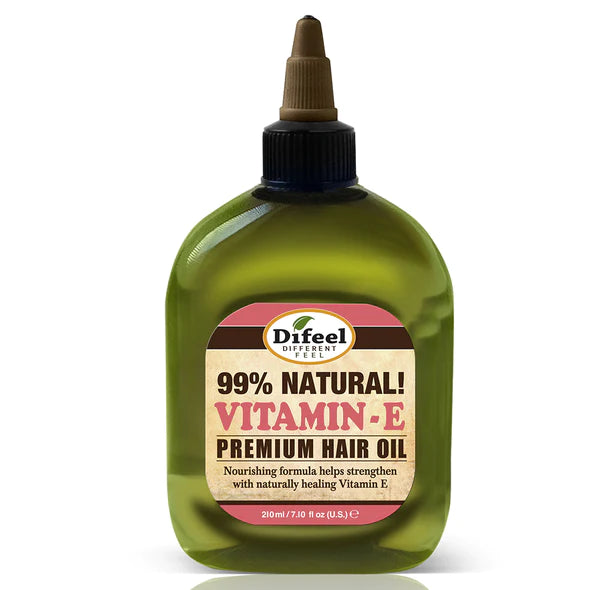 DIFEEL PREMIUM NATURAL HAIR OIL - VITAMIN E OIL 7.8 OZ.